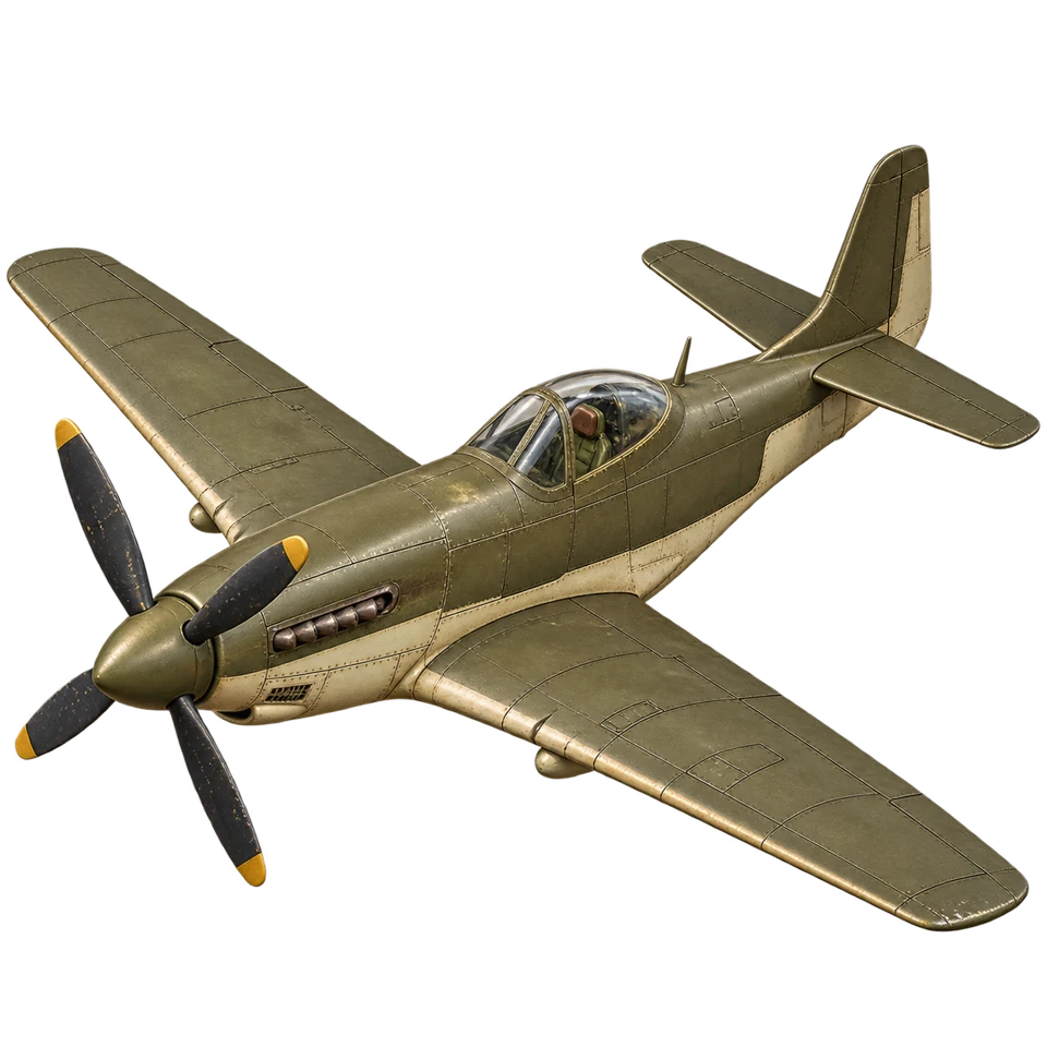 Fighter Aircraft painted miniature concept